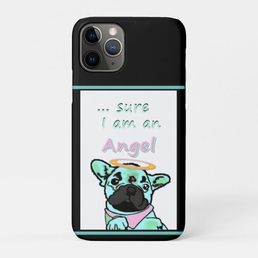 Französische Bulldogge Engel French Bulldog Case-Mate iPhone Case (Achterkant)