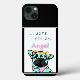 Französische Bulldogge Engel French Bulldog Case-Mate iPhone Case