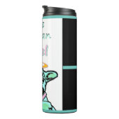 Französische Bulldogge Engel French Bulldog Thermosbeker (Geroteerd rechts)