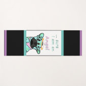 Französische Bulldogge Engel French Bulldog Yogamat (Voorkant (horizontaal))