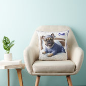 Französische Bulldogge Festival Sleep Day Bulldog Kussen (Stoel)