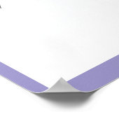 Französische Bulldogge Festival Sleep Day Bulldog Poster (Hoek)