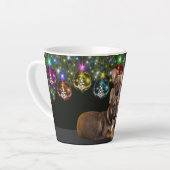 Französische Bulldogge Festlich French Bulldog Latte Mok (Linkerhoek)