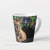 Französische Bulldogge Festlich French Bulldog Latte Mok (Rechterhoek)