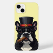 Französische Bulldogge French Bulldog Zigarre Case-Mate iPhone Case (Achterkant)