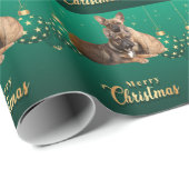 Französische Bulldogge Friends French Bulldog Cadeaupapier (Rol Hoek)