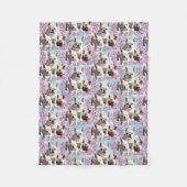 Französische Bulldogge Geburtstag French Bulldog Fleece Deken (Voorkant)