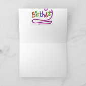  französische Bulldogge Geburtstagstafel Bulldog (Binnen)