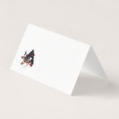 französische Bulldogge Halloween French Bulldog Kaart (Achterkant)