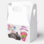 Französische Bulldogge Herz French Bulldog Bedankdoosjes (Geopend)