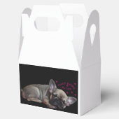 Französische Bulldogge Herz French Bulldog Bedankdoosjes (Geopend)