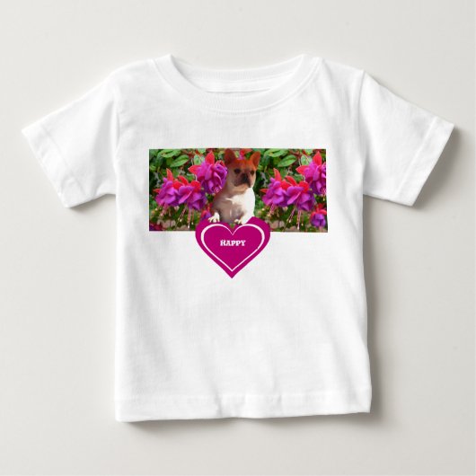 Französische Bulldogge Herz French Bulldog Mutter (Voorkant)