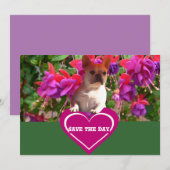 Französische Bulldogge Herz French Bulldog Mutter Kaart (Voorkant / Achterkant)