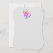 Französische Bulldogge Herzhalsband French Bulldog Kaart (Achterkant)