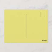 Französische Bulldogge im Ei Frohe Ostern Briefkaart (Achterkant)