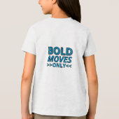 Französische Bulldogge im Urlaub French Bulldog Tri-Blend Shirt (Achterkant)