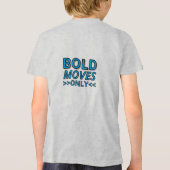 Französische Bulldogge im Urlaub French Bulldog Tri-Blend Shirt (Achterkant)