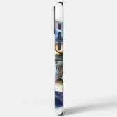 Französische Bulldogge im Weltall im Urlaub Case-Mate iPhone Case (Achterkant / Links)