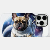 Französische Bulldogge im Weltall im Urlaub Case-Mate iPhone Case (Achterkant (horizontaal))