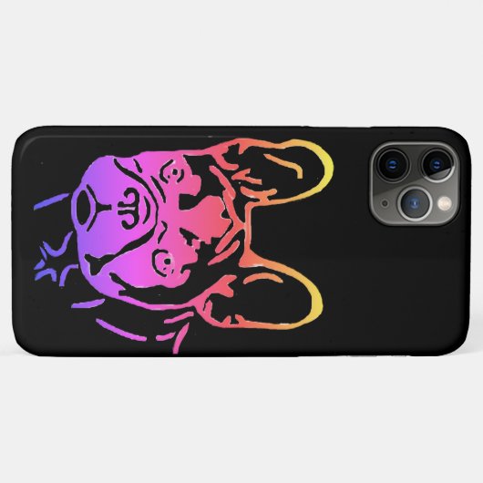 Französische Bulldogge iPhone 11 Pro Max Hülle Case-Mate iPhone Case (Achterkant (horizontaal))