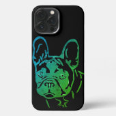 Französische Bulldogge IPhone 13 Hülle iPhone Hoesje (Achterkant)