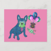 Französische Bulldogge Karte Briefkaart (Voorkant)