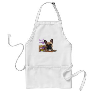Französische Bulldogge kleine kleine zessin Schürz Standaard Schort