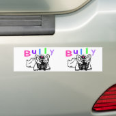 Französische Bulldogge Krone French Bulldog Bumpersticker (Op auto)