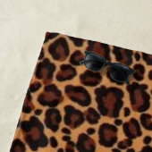 französische Bulldogge Leoprint French Bulldog Strandlaken (In situ)