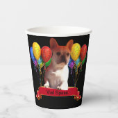 Französische Bulldogge Luftballon French Bulldog Papieren Bekers (Voorkant)