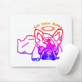 Französische Bulldogge Mousepad Muismat (Met muis)