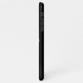 Französische Bulldogge Neon Herz French Bulldog iPhone Hoesje (Linkerkant)