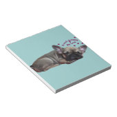 Französische Bulldogge Notitieblok (Schuin)
