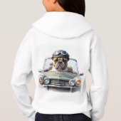 Französische Bulldogge Oldtimer Bulldog Vatertag (Achterkant)