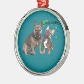 Französische Bulldogge Ornament Anhänger (Links)