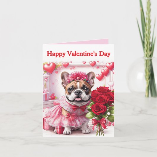 Französische Bulldogge Rosen French Bulldog (Voorkant)