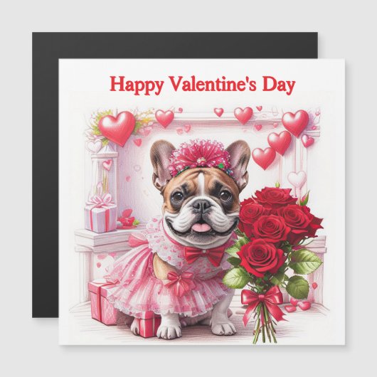 Französische Bulldogge Rosen French Bulldog (Voorkant / Achterkant)