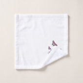Französische Bulldogge Schmetterling  Bulldog Bad Handdoek (Wasdoekje)