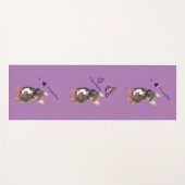  französische bulldogge Schmetterling French Bulld Yogamat (Voorkant (horizontaal))