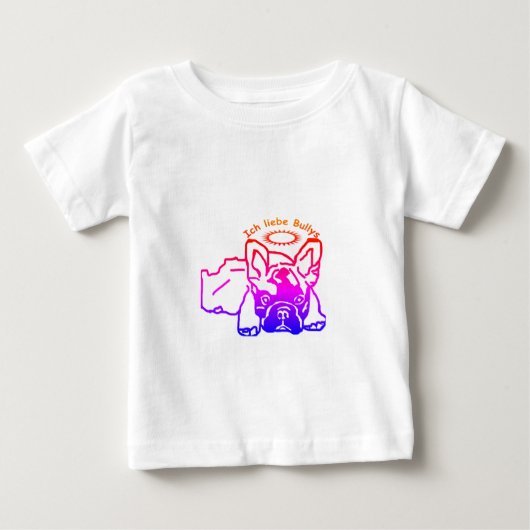 Französische Bulldogge Shirt (Voorkant)