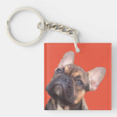 Französische Bulldogge Sleutelhanger (Voorkant)
