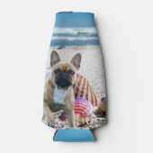 Französische Bulldogge Sommer French Bulldog Flesjeskoeler (Voorkant)