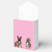 Französische Bulldogge Sterne French Bulldog Bedankdoosjes (Geopend)