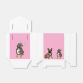 Französische Bulldogge Sterne French Bulldog Bedankdoosjes (Uitgevouwen)