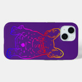 Französische Bulldogge süßer Welpe French Bulldog Case-Mate iPhone Case (Achterkant (horizontaal))