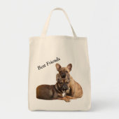 Französische Bulldogge Tasche Tote Bag (Voorkant)