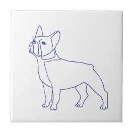 Französische Bulldogge Tegeltje
