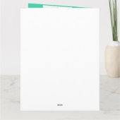 Französische Bulldogge  Weihnachtskranz Bulldog Kaart (Achterkant)