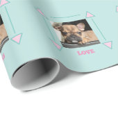 Französische Bulldogge Welpe Cadeaupapier (Rol Hoek)