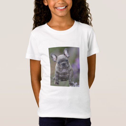 Französische Bulldogge Welpe French Bulldog T-shirt (Voorkant)